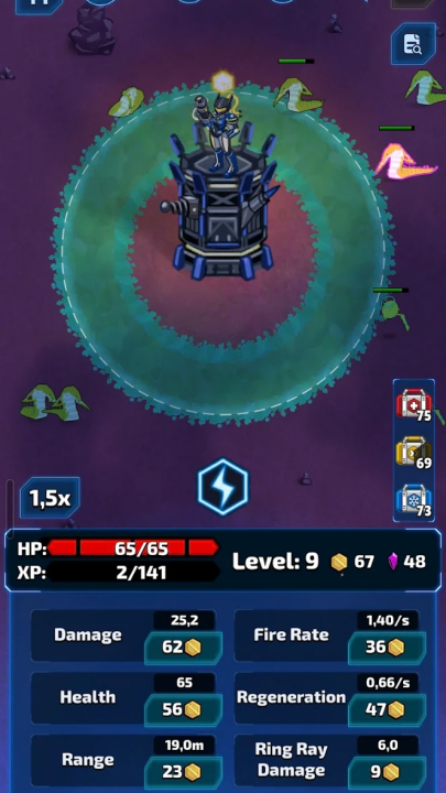 太空防线:放置塔防战 太空防线:放置塔防战