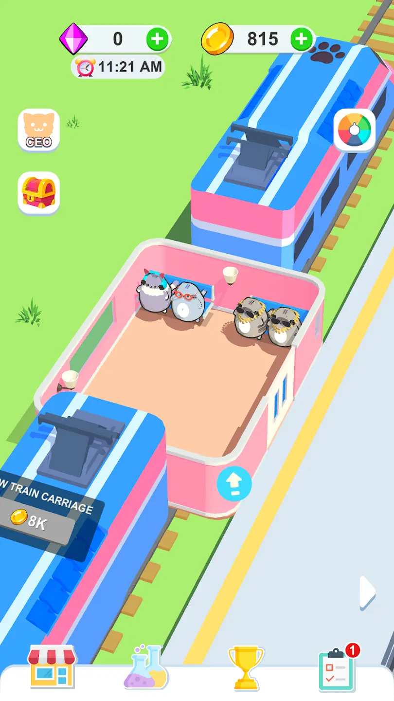 猫咪火车大亨游戏 0.0.8安卓版