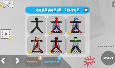 弄死火柴人2无限金币版