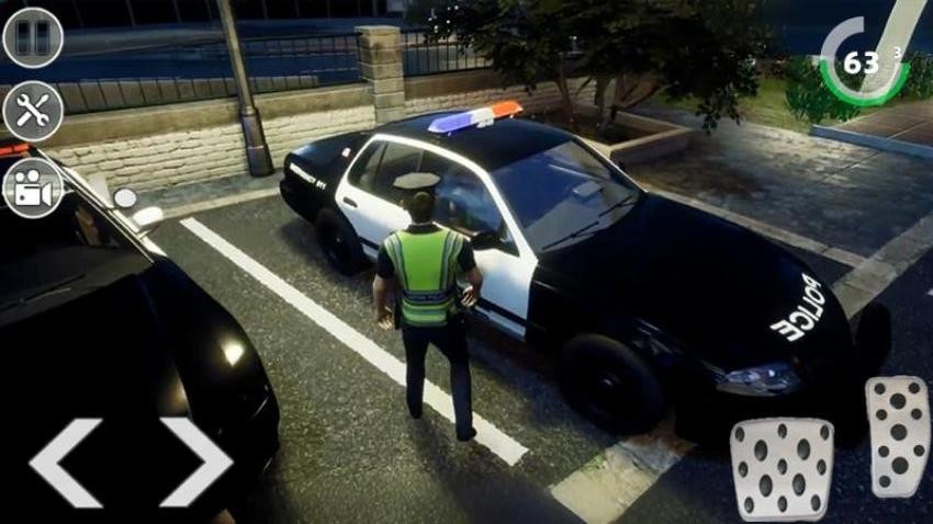 警车模拟