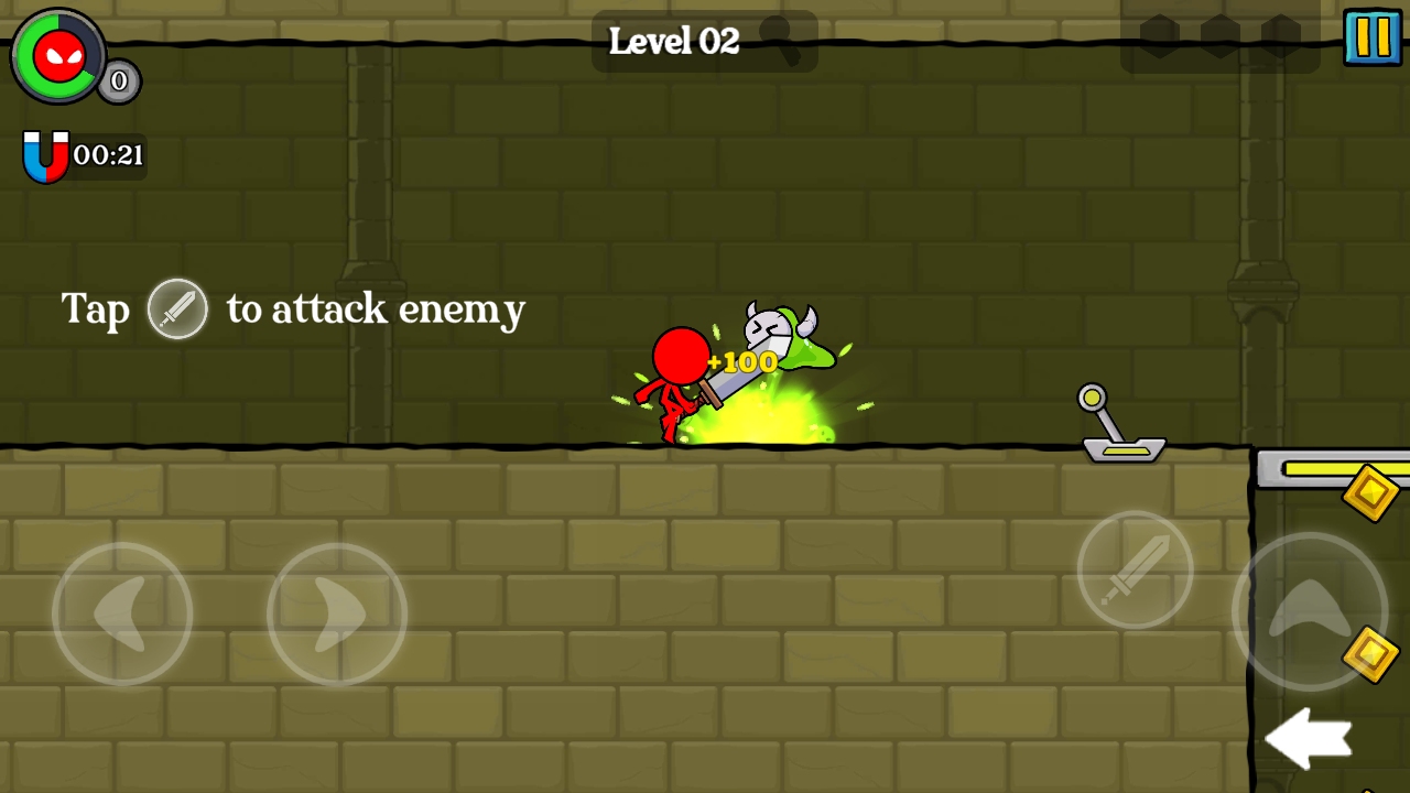 Red Stick Boy: Adventure Game