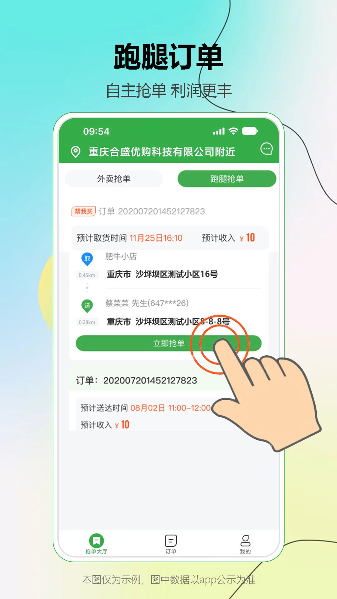 松鼠逛逛骑手端