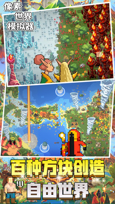 像素世界模拟器