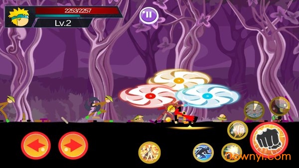 火柴人火影忍者无限金币版(stickman ninja 2)