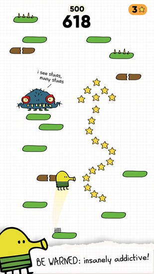 涂鸦跳跃2中文版(doodle jump2)