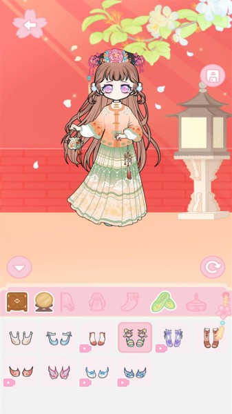 宫廷古装少女物语