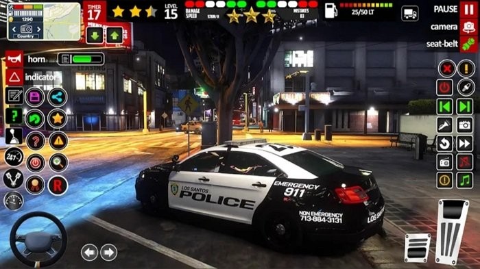 3D真实警车模拟