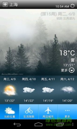 linpus weather百资天气预报app