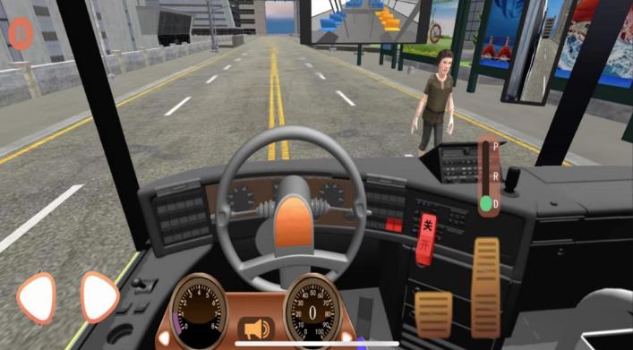 穿梭都市巴士驾驶