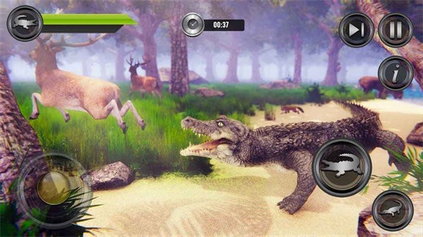 愤怒的鳄鱼模拟器3d(AngryCrocodileWildAttack3D)