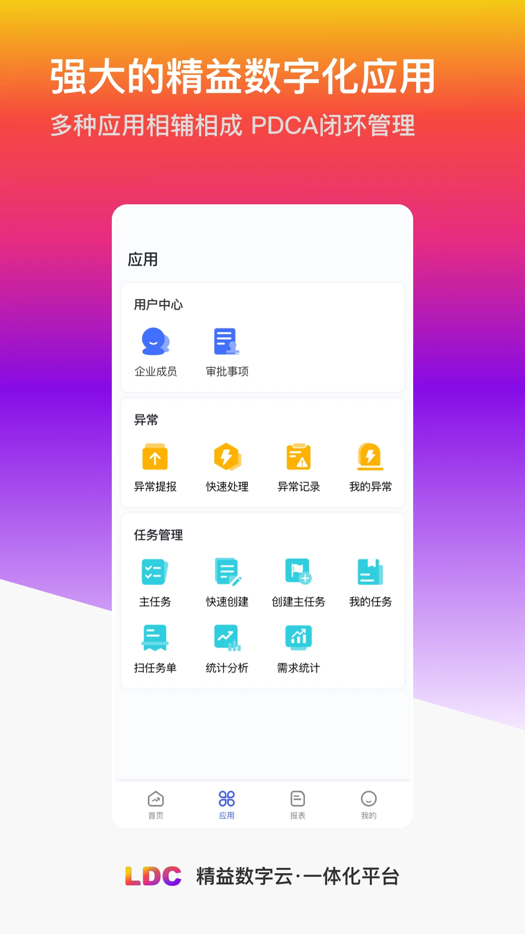 LDC精益数字云一体化