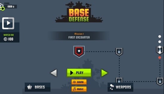 基地防御游戏
