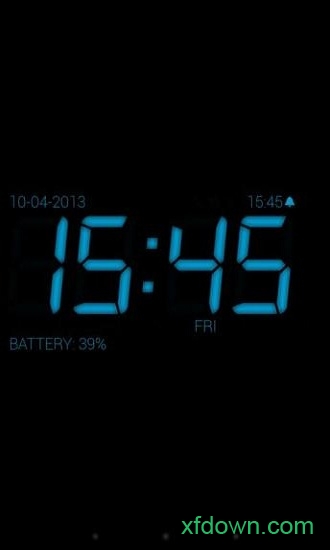 手机桌面大号数字时钟(Big Digital Clock)