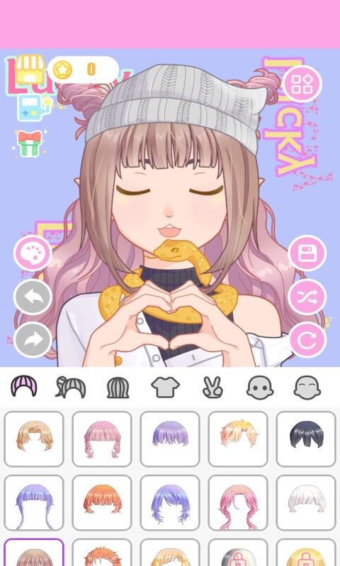 动漫女孩换装 动漫女孩换装