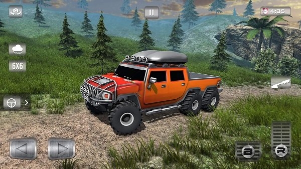 山地越野车竞速