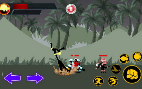 火柴人横版格斗