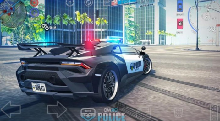 开放世界警察追逐模拟器