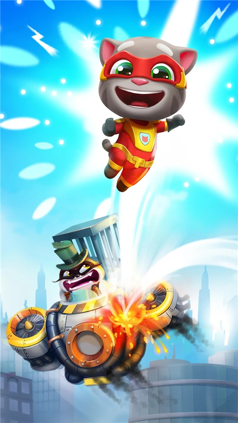 汤姆猫英雄跑酷破解版