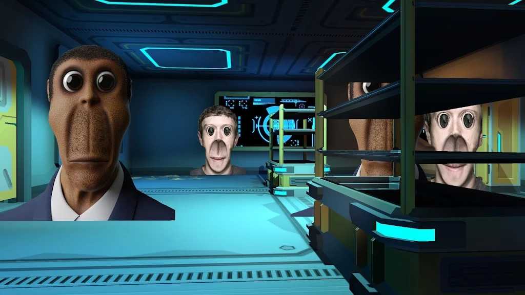 逃离Nextbots太空生存