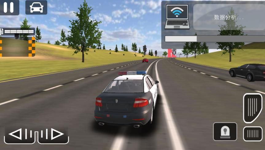 城市警车追击模拟