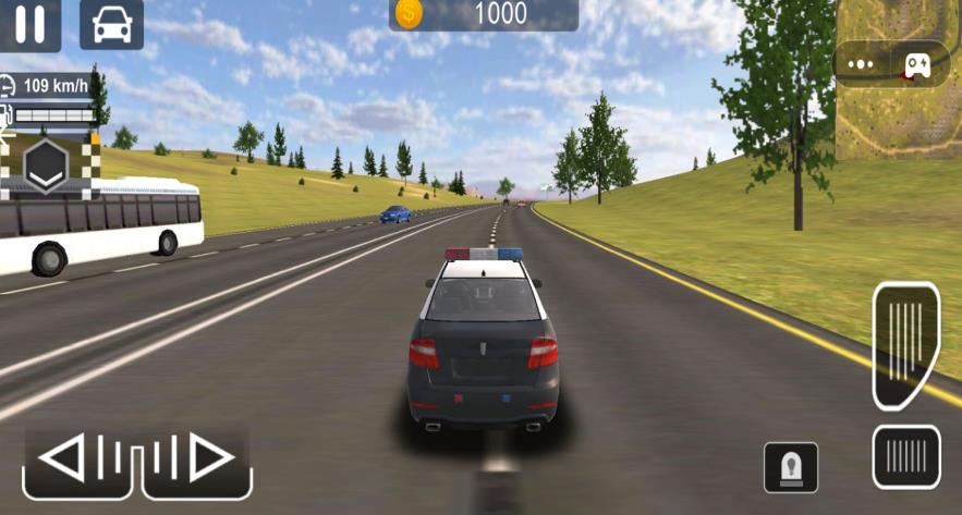 城市警用摩托驾驶