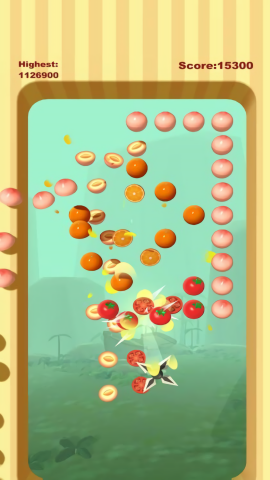 弹镖切割小游戏