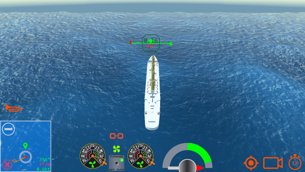 船舶停靠模拟器