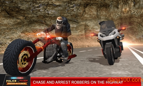 Police vs Thief: Moto Attack