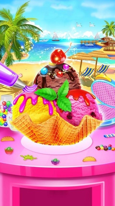 做冰淇淋达人