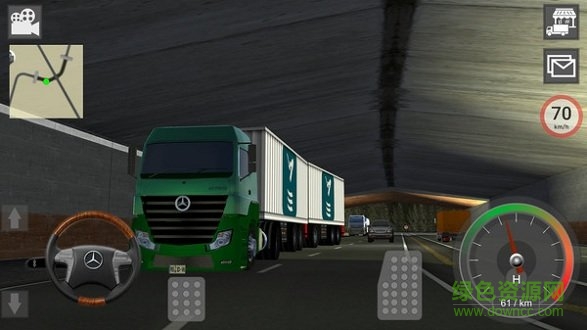 奔驰卡车模拟器