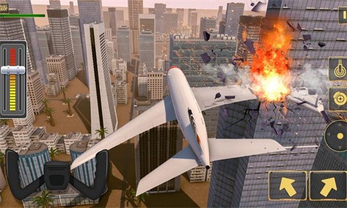 飞机坠毁着陆模拟器