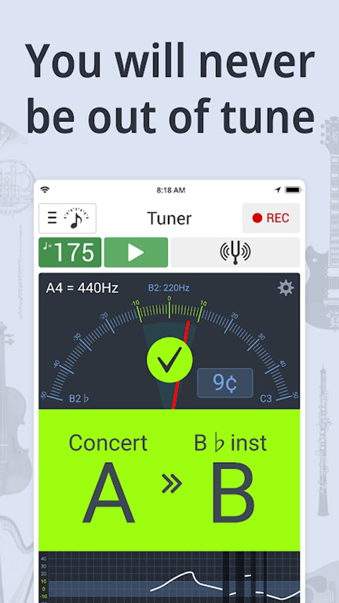 Soundcorset tuner & metronome