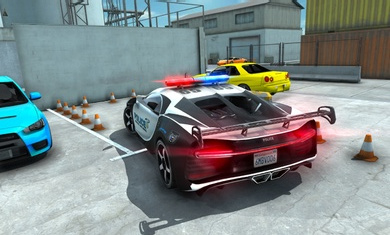 警车停车模拟器