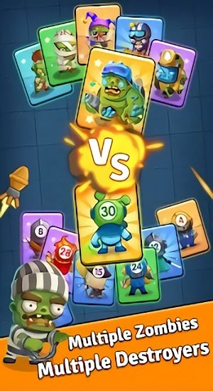 摧毁的巨型僵尸游戏