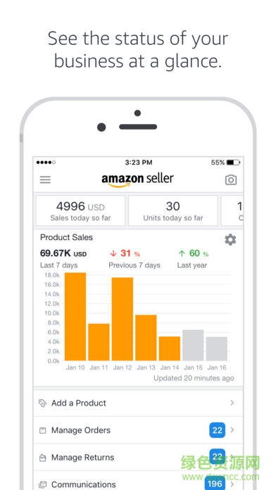 amazon seller亚马逊卖家ios版