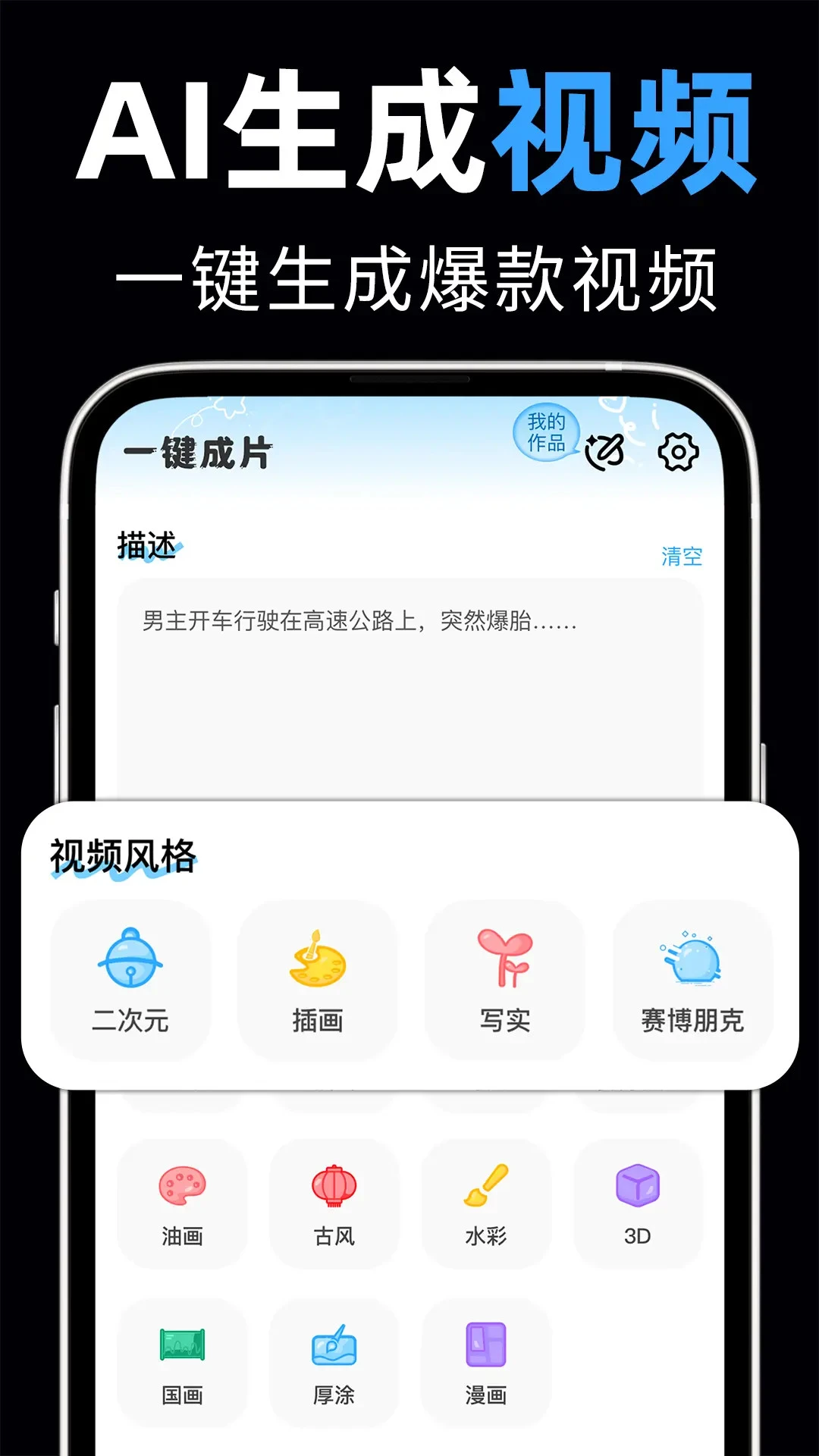 AI视频绘图写作