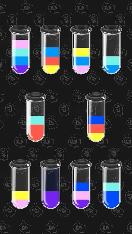 液体水排序拼图