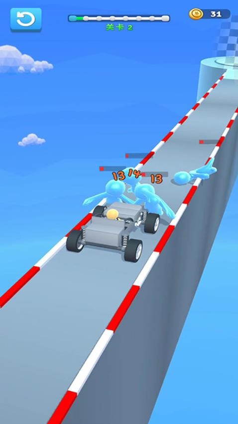 飞车加速碰撞