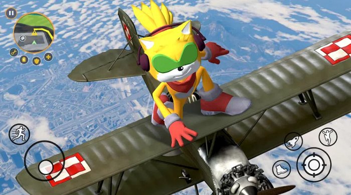 超级刺客绳索英雄游戏(super hedgehog rope hero)