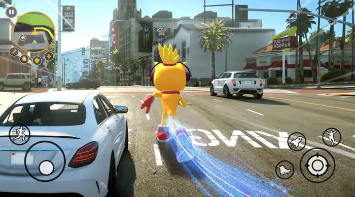 超级刺客绳索英雄游戏(super hedgehog rope hero)