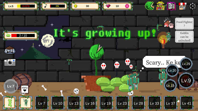PlantMonsterSimulator(饥饿的食人花)