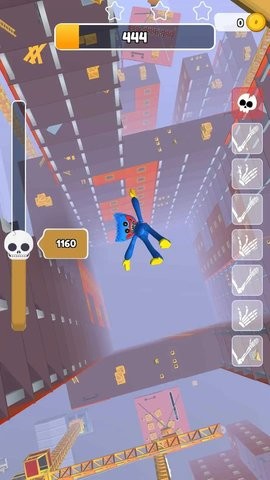 蓝色怪物坠落游戏