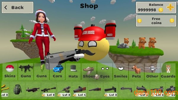 MemesWars: multiplayer sandbox