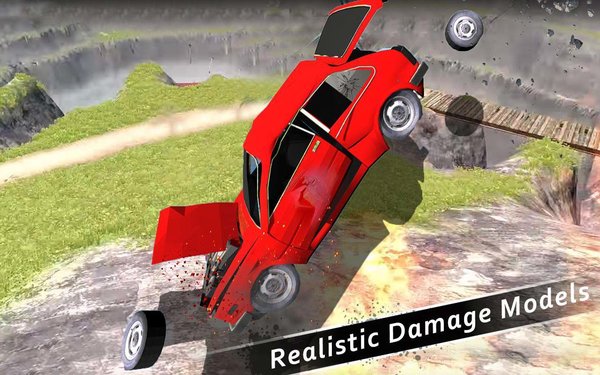 Car Crash Driving: Leap of Death