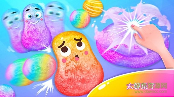 独角兽彩虹水晶泥