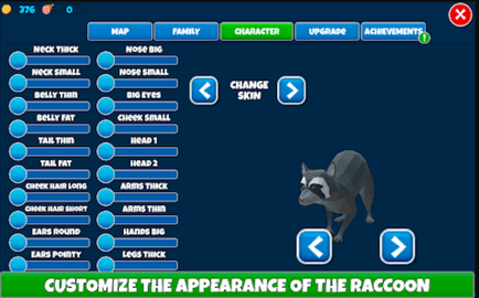 Raccoon Adventure: City Simulator 3D