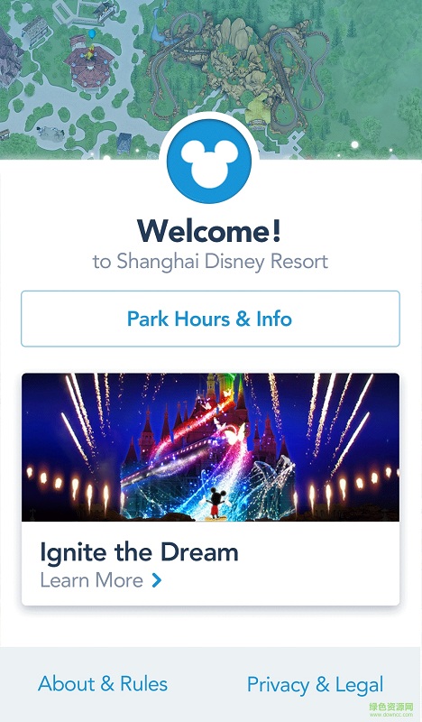上海迪士尼度假区iphone版