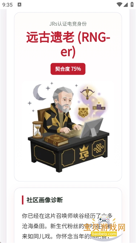 LOLTI 电竞人格测试
