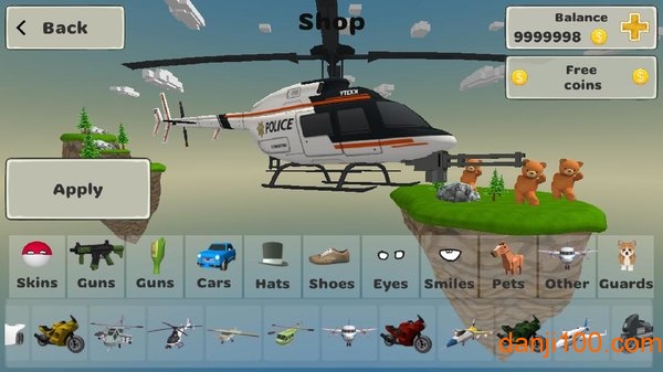 MemesWars: multiplayer sandbox
