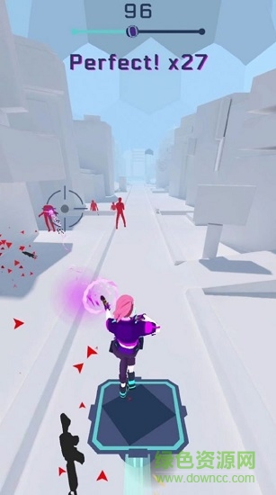 跳跳舞射射枪